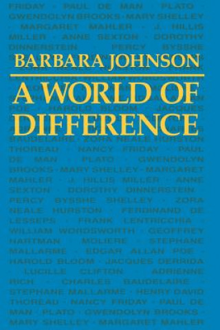Książka World of Difference Barbara Johnson