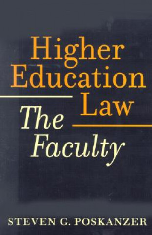 Könyv Higher Education Law Steven G. Poskanzer