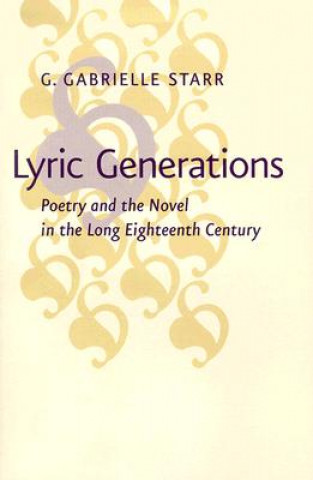 Kniha Lyric Generations G. Gabrielle Starr