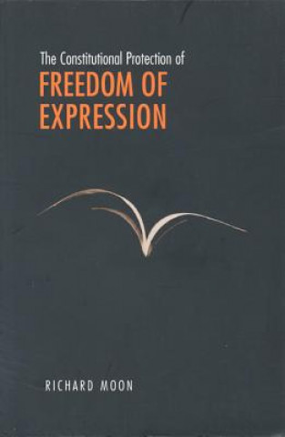 Kniha Constitutional Protection of Freedom of Expression Richard John Moon