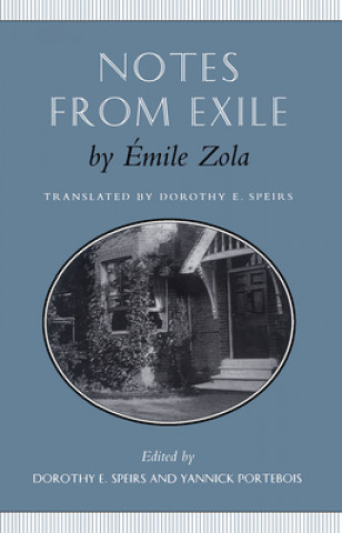 Kniha Notes from Exile Emile Zola