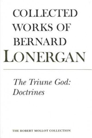 Book Triune God Bernard Lonergan