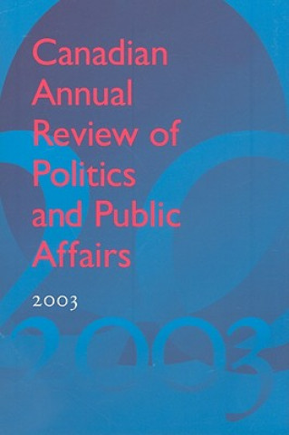Könyv Canadian Annual Review of Politics & Public Affairs David Mutimer