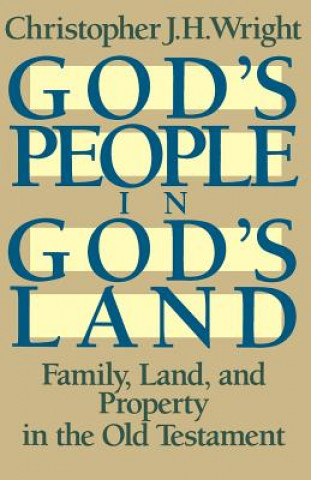 Könyv God's People in God's Land Christopher J H Wright