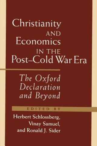 Buch Christianity and Economics in the Post-Cold War Era Vinay Samuel