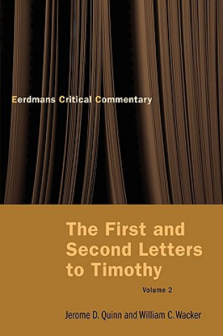 Kniha First and Second Letters to Timothy Vol 2 Jerome D.