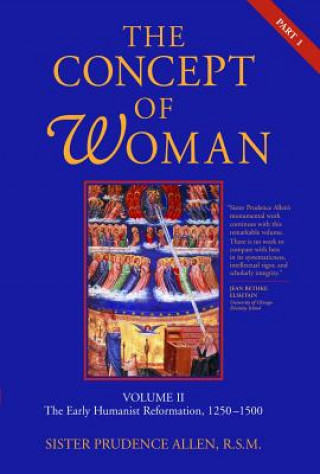 Kniha Concept of Woman Prudence Allen
