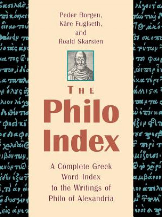 Kniha Philo Index Peder Borgen