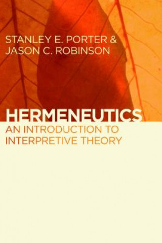 Book Hermeneutics Jason C. Robinson
