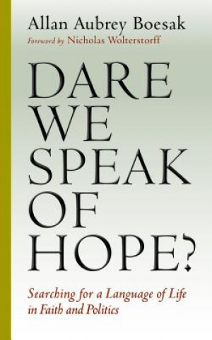 Carte Dare We Speak of Hope? Allan Aubrey Boesak
