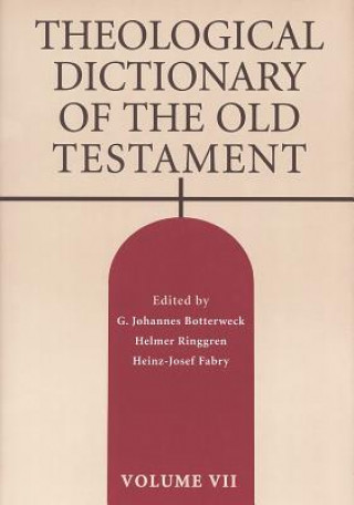 Carte Theological Dictionary of the Old Testament G. Johannes Botterweck