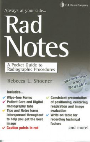 Kniha Rad Notes Rebecca L. Shoener