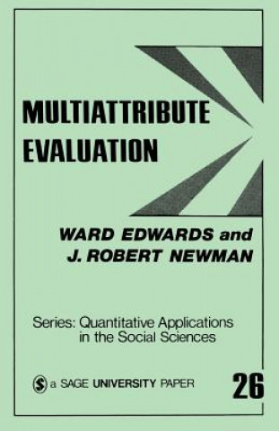 Kniha Multiattribute Evaluation Ward Edwards