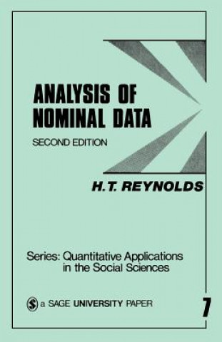 Книга Analysis of Nominal Data H. T. Reynolds