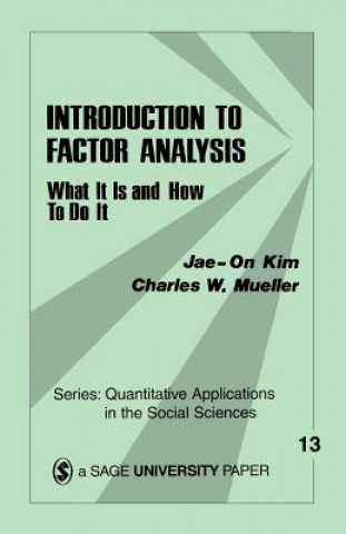 Książka Introduction to Factor Analysis Jae-On Kim