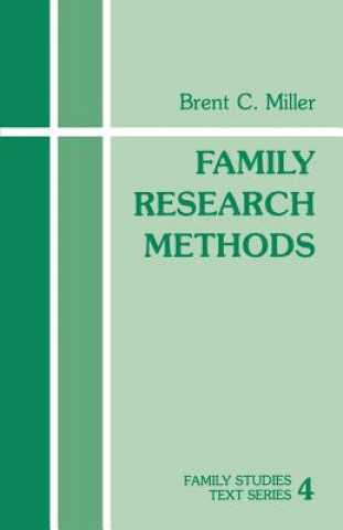 Knjiga Family Research Methods Brent C. Miller