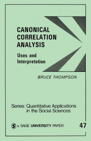 Książka Canonical Correlation Analysis Bruce Thompson