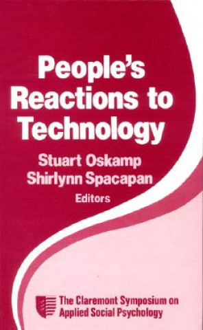 Kniha People's Reactions to Technology Shirlynn Spacapan