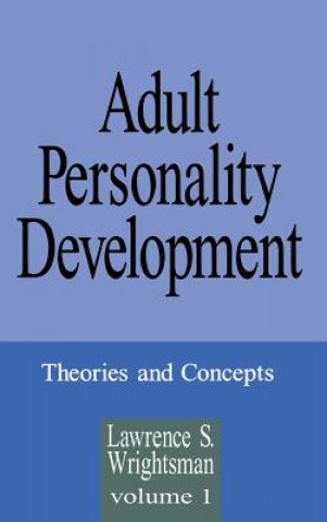 Kniha Adult Personality Development Lawrence S. Wrightsman