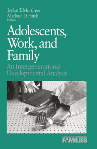 Kniha Adolescents, Work, and Family Jeylan T. Mortimer