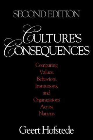 Carte Culture's Consequences Geert Hofstede