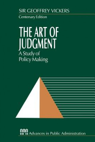 Buch Art of Judgment Geoffrey Vickers