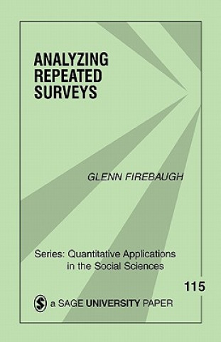 Knjiga Analyzing Repeated Surveys Glenn Firebaugh
