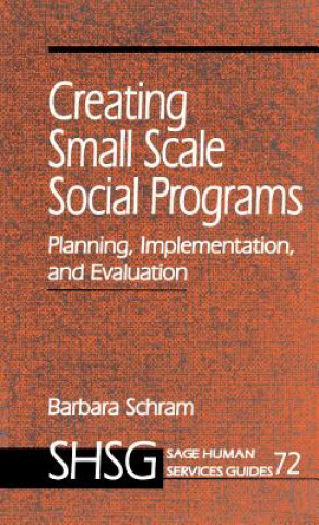 Książka Creating Small Scale Social Programs Barbara Schram