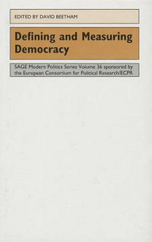 Kniha Defining and Measuring Democracy David Beetham