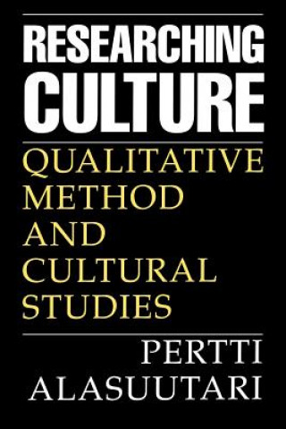 Carte Researching Culture Pertti Alasuutari