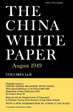 Könyv China White Paper Lyman P. Van Slyke