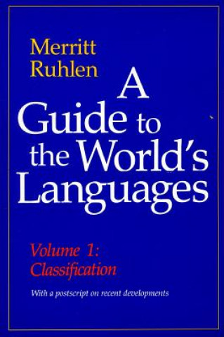 Libro Guide to the World's Languages Merritt Ruhlen