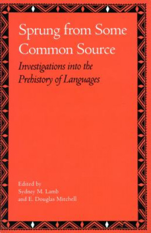Livro Sprung from Some Common Source Sydney M. Lamb