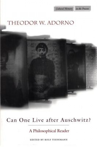 Buch Can One Live after Auschwitz? Theodor W. Adorno