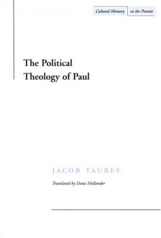 Book Political Theology of Paul Jacob Taubes