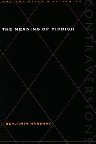 Könyv Meaning of Yiddish Benjamin Harshav