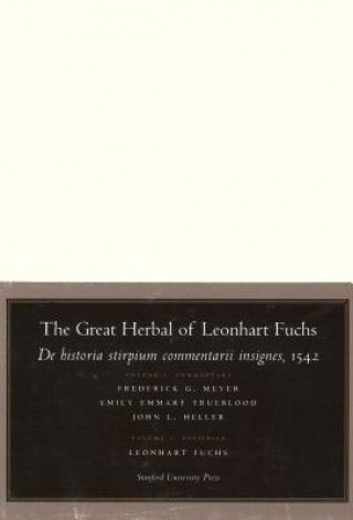 Kniha Great Herbal of Leonhart Fuchs Leonhart Fuchs
