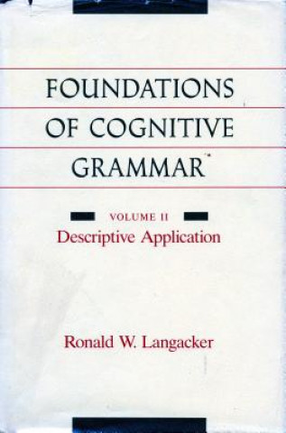 Kniha Foundations of Cognitive Grammar Ronald W. Langacker