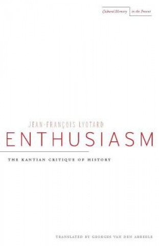 Book Enthusiasm Jean-Francois Lyotard