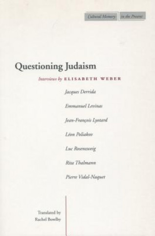 Książka Questioning Judaism Elisabeth Weber