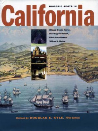 Carte Historic Spots in California Mildred Brooke Hoover