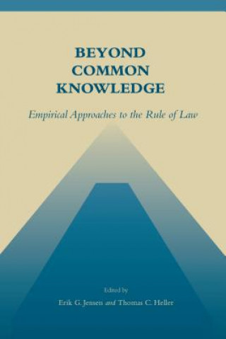 Könyv Beyond Common Knowledge Erik G. Jensen