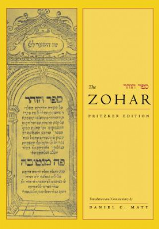 Kniha Zohar Daniel C. Matt