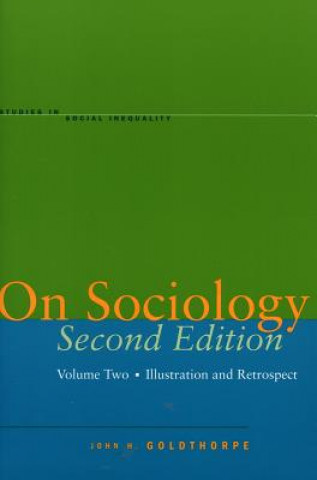 Book On Sociology Second Edition Volume Two John H. Goldthorpe