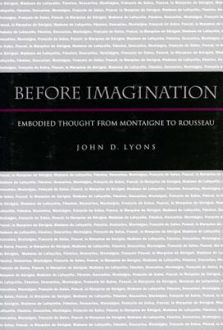 Kniha Before Imagination John D. Lyons