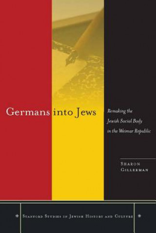 Boek Germans into Jews Sharon Gillerman