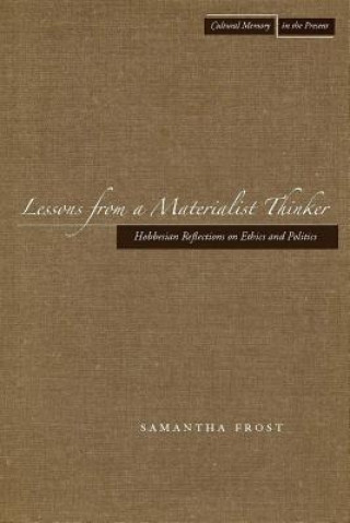 Libro Lessons from a Materialist Thinker Samantha Frost