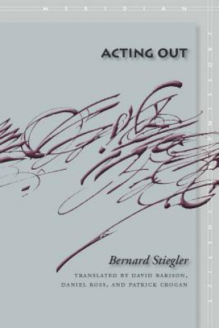 Livre Acting Out Bernard Stiegler