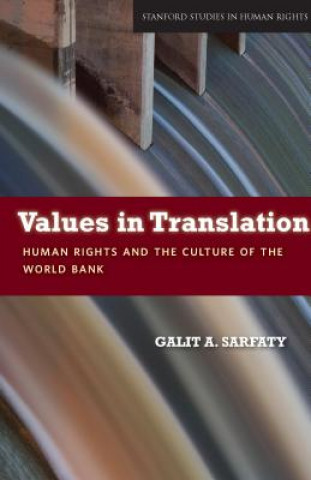 Kniha Values in Translation Galit A. Sarfaty