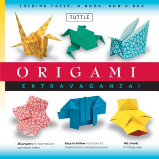 Kniha Origami Extravaganza! Folding Paper, a Book, and a Box Tuttle Publishing
